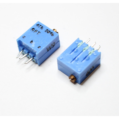 Spindeltrimmer     47K Ohm stehend 10-G�nge