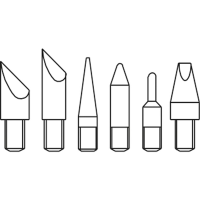 Burning and modeling tip set 6-piece