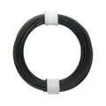 Copper switching wire 0.5mm / black 10m