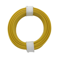 Copper jumper wire 0.5mm yellow  10m- 105-3