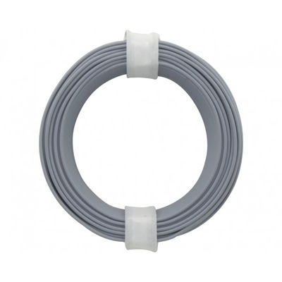 Copper switching wire 0.5mm gray 10m - 105-9
