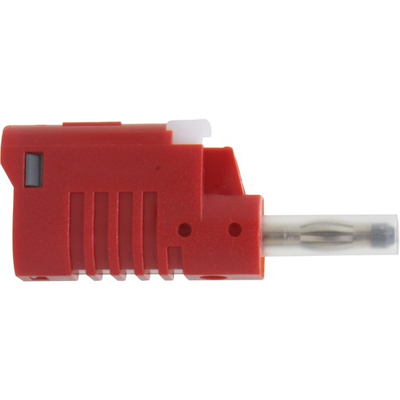 Sicherheits Laborstecker 4mm rot