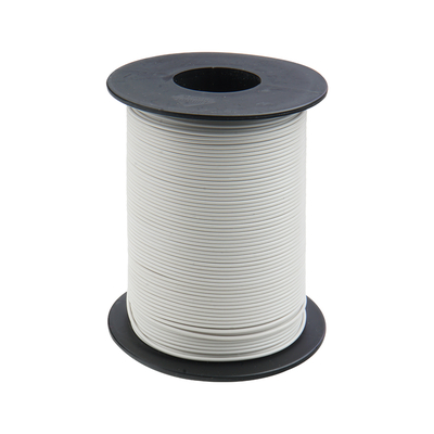 Kupferschalt Litze 0,14 mm� / 100m weiss