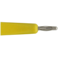 Miniature plug 2mm yellow - 213