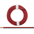 Twin-core stranded wire 2 x 0.14mm�  5m Red/black