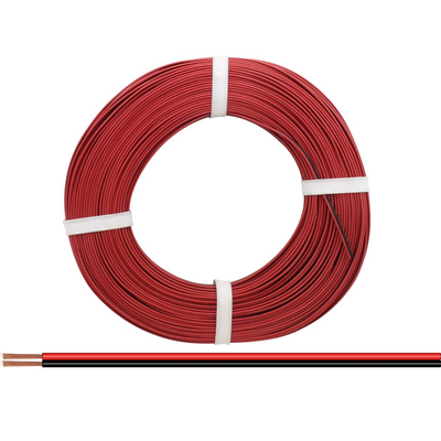 Twin-core stranded wire 2 x 0.14mm�  50m red-black