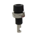 Miniaturbuchse 2mm schwarz - 221