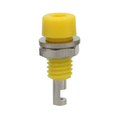 Miniature socket 2mm yellow - 223