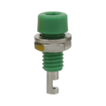 Miniature socket 2mm green - 224