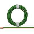 Triple strand 0.14 mm� / 5 m green - brown - white
