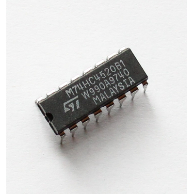     74HC4520 2 binary counter DIP16