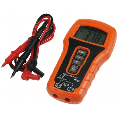 Digital Multimeter IP67, CAT III 600V - CTM-25 Auto Range