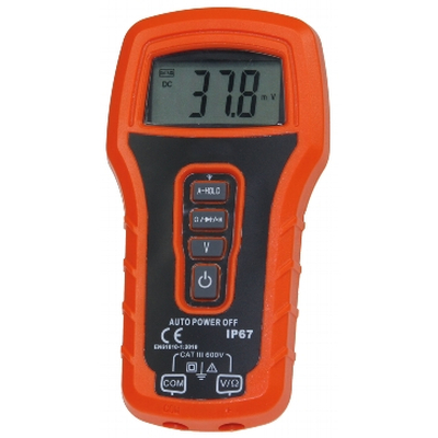 Digital-Multimeter  IP67, CAT III 600V - CTM-25 AutoRange