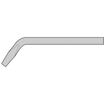 4mm L�tspitze - Mei�elform gewinkelt -.GS363