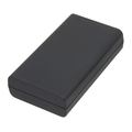 Plastic housing 120x 30x70mm black - K10