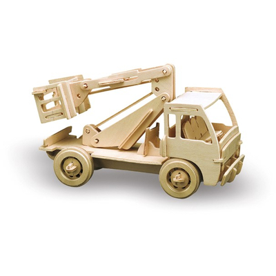 Holzbausatz 3er Set - Baufahrzeuge - M863