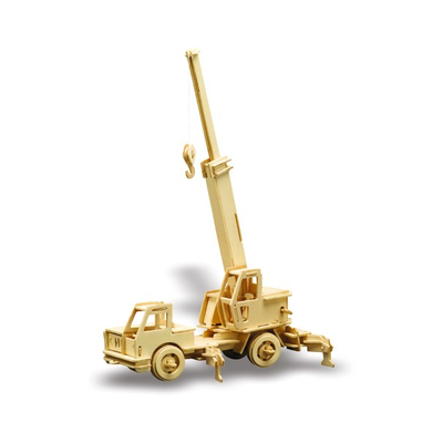 Wooden contruction kit - crane truck M863-4