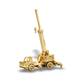 Wooden contruction kit - crane truck M863-4