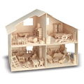 Holzbausatz Puppenhaus  mit M�bel - M880