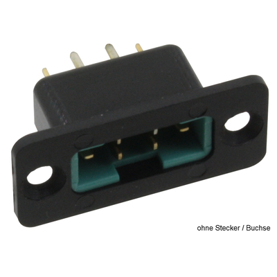 Frame for high current plug or socket long