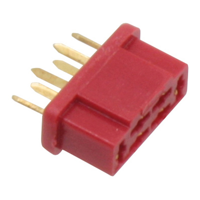     High current socket red 6 pin
