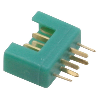 Hochstrom Stecker gr�n 6 polig