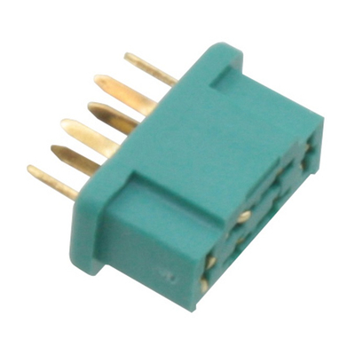 MPX high current socket6 pin multiplex turquoise green