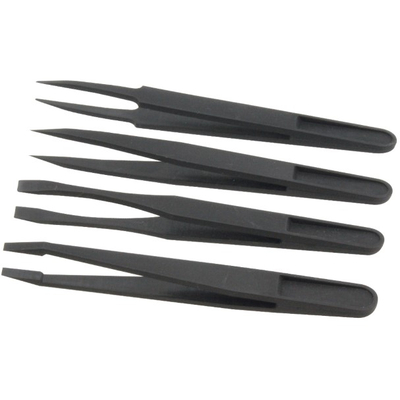 Kunststoff Pinzetten Set 4-tlg. - PZ84