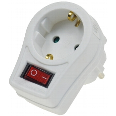 Schukosteckdosen-Zwischenschalter max 3500 Watt