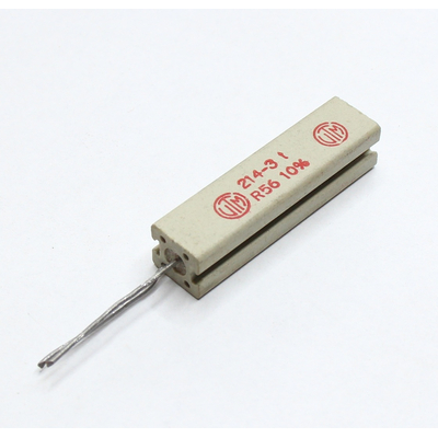 Drahtwiderstand      56 Ohm  9W 10% - 214-3