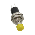 Miniature button 1 x off/(on) yellow