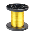 Kupfer Lackdraht � 0,15mm gelb (100m) - LD15-3