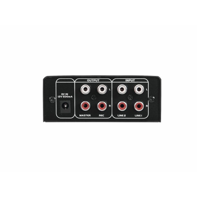 2-channel mini DJ mixer ? GNOME-202 black
