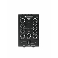 2 channel DJ mixer in miniature design - GNOME-202 black