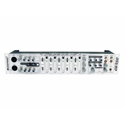 Multifunktionaler 5+2 Kanal Installationsmixer 19 2HE - EM-550