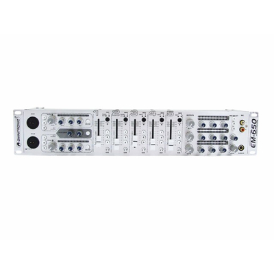 Multifunctional 5+2-channel mixer with 3 zones EM-650