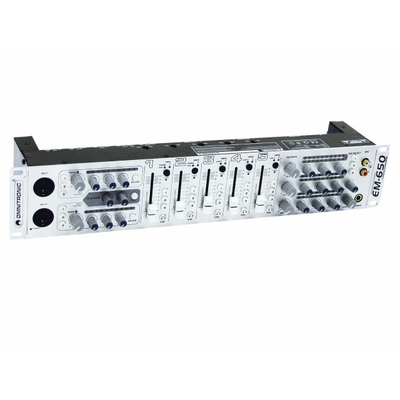 Multifunctional 5+2-channel mixer with 3 zones EM-650