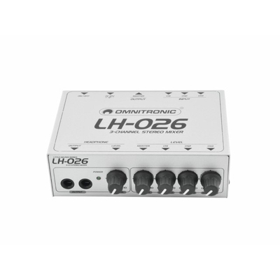 3 channel stereo mixer LH-026