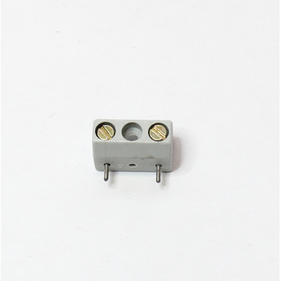 Terminal strip for PCB assembly 2 poles 10mm pitch