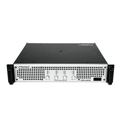 4 Channel Amplifier mit  with SMPS 4 x 1100 Wrms / 4 Ohm - QDA-4400