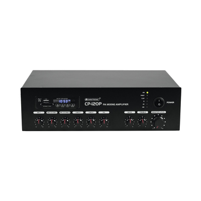   PA mixing amplifier with MP3 player and Bluetooth 120 Wrms - CP-120P