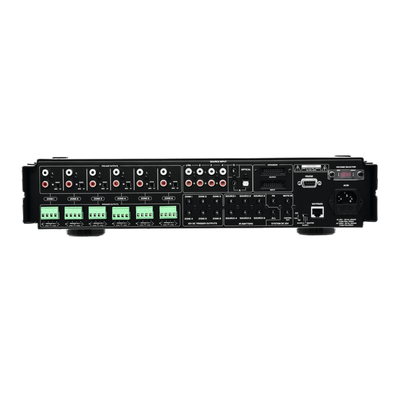 6-zone audio amplifier with matrix assignment, 2 x 50 W / 4 ohms per zone - MCS-1250 MK2