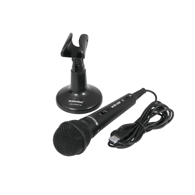 Dynamic USB Microphone incl. cable stand - M-22 USB