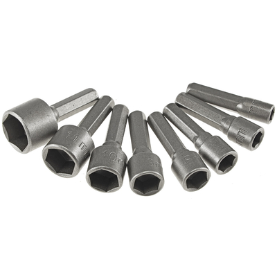 Bitsatz Au�ensechskant Chrom-Vanadium 8-teilig 5, 6, 7,...
