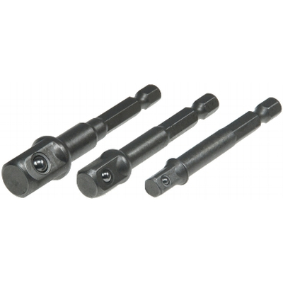 Bitaufnahme-Adapterset von Sechskant auf 1/4, 3/8, 1/2