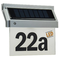 LED Solar Hausnummernleuchte inkl. Zahlen- und...