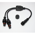 Extension cable 3-pole 1m IP65