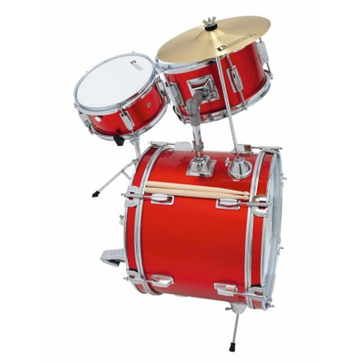 3 piece Kids Drum Set - JDS-203 red