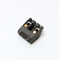 Terminal strip for PCB assembly 2 poles 10mm pitch