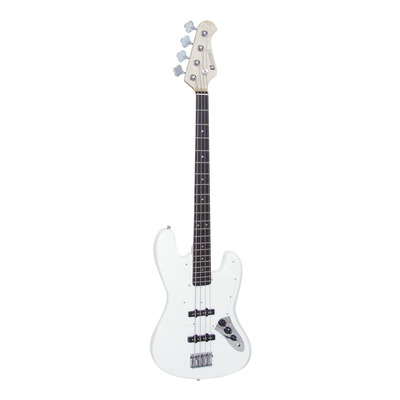 Electric Bass Guitar white - JB-302 Electric Bass
